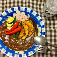 Snapdishの料理写真:夏野菜カレー🍛🍴|ayaさん