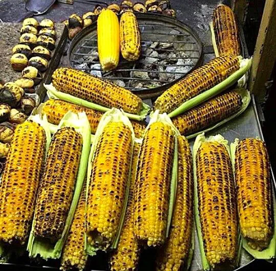 Summer Grilled Corn#corn #grilled #bbq #picnic 🌽|🌺IAnneさん