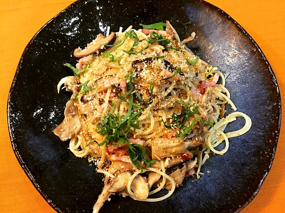 きのこパスタ☺︎☺︎☺︎|masumasuさん