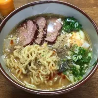 マルちゃん正麺🍜、味噌味❗️ʕ̡̢̡*ϾεϿ*ʔ̢̡̢✨