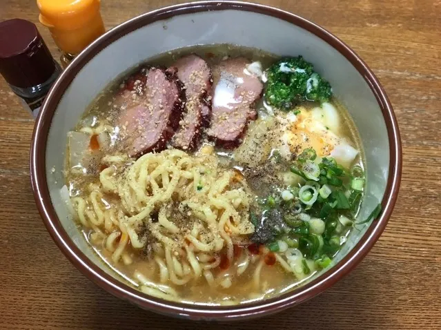 マルちゃん正麺🍜、味噌味❗️ʕ̡̢̡*ϾεϿ*ʔ̢̡̢✨|サソリさん