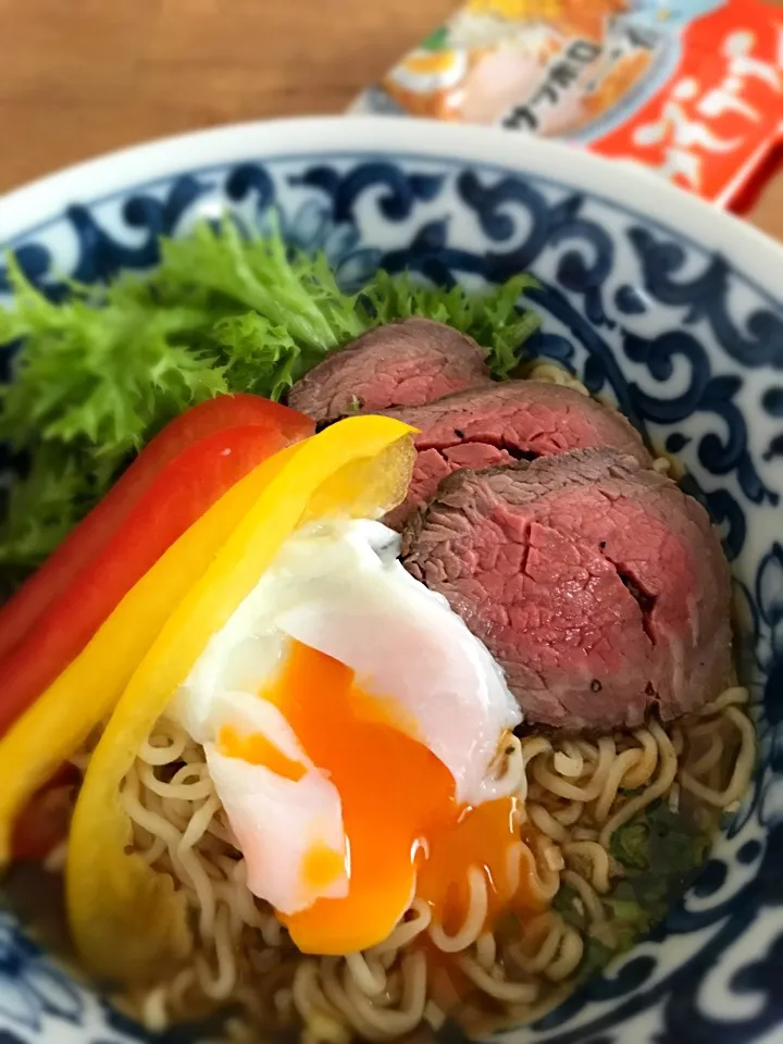 Snapdishの料理写真:冷やしみそラーメン|acoさん