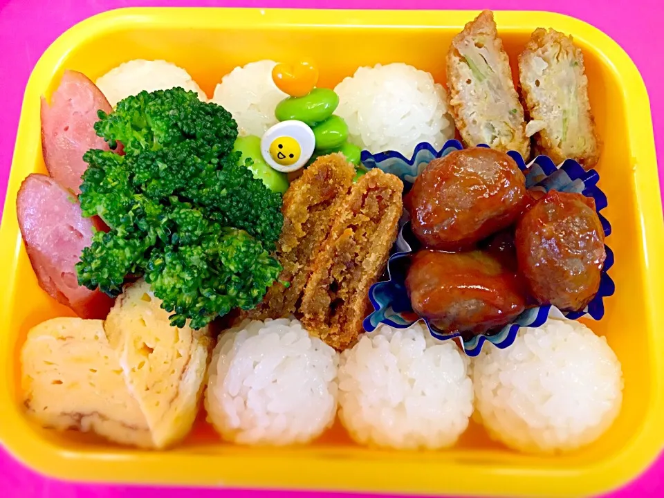 昨日の息子様弁当(^-^)|けんママさん