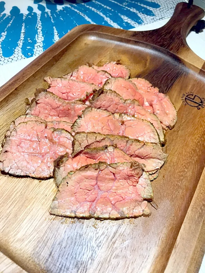 Snapdishの料理写真:牛肉のタリアータ2|玉川 敦さん