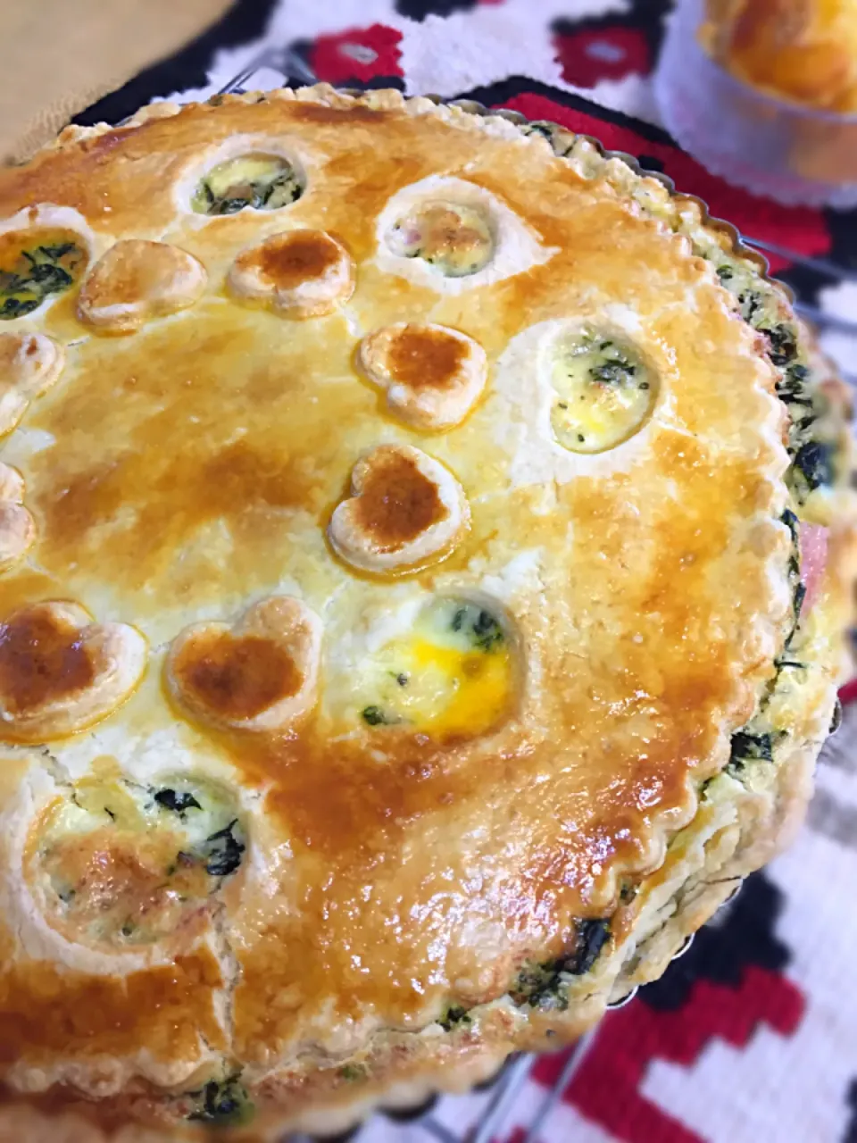 Kiš sa sirom i spanaćem🇷🇸 Spinach and cheese quiche🇷🇸|aястасияさん