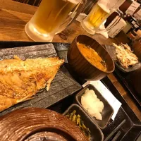 Snapdishの料理写真:トロアジ定食