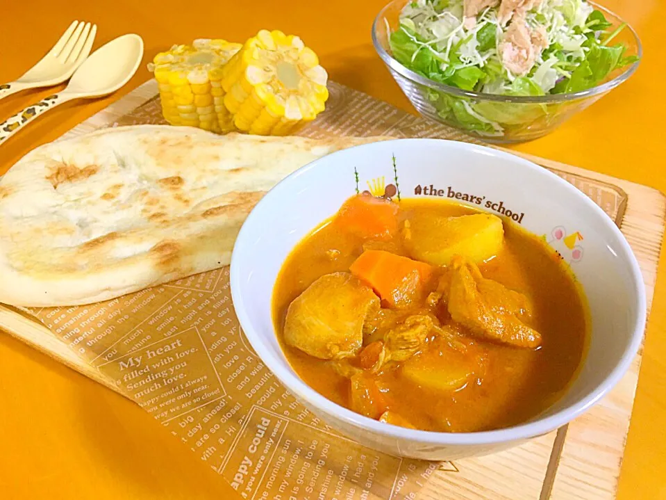 ルウとカレー粉不使用のチキンカレー#カレー|tokkoさん