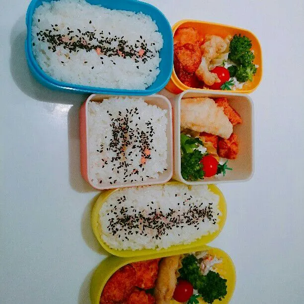 6/26(月)の3人弁当🍱|ふみぃさん