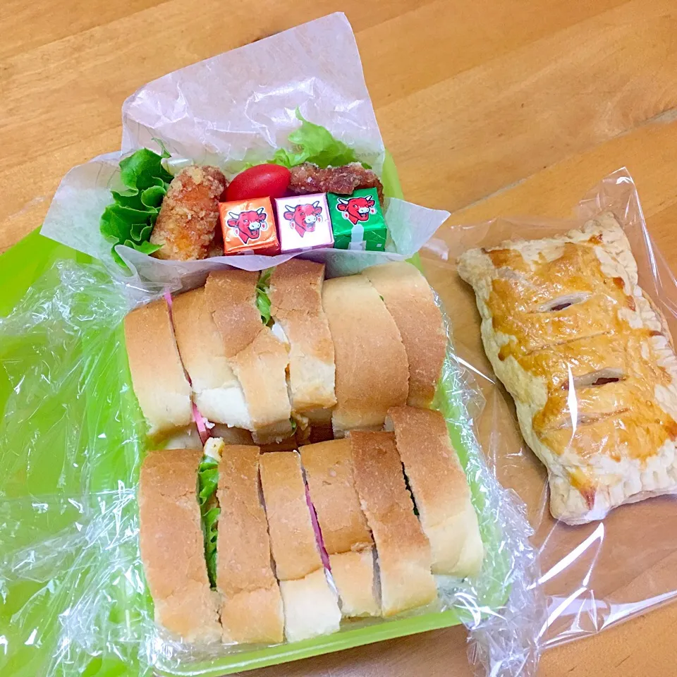 サンドウィッチ弁当(*^^*)|sachiさん