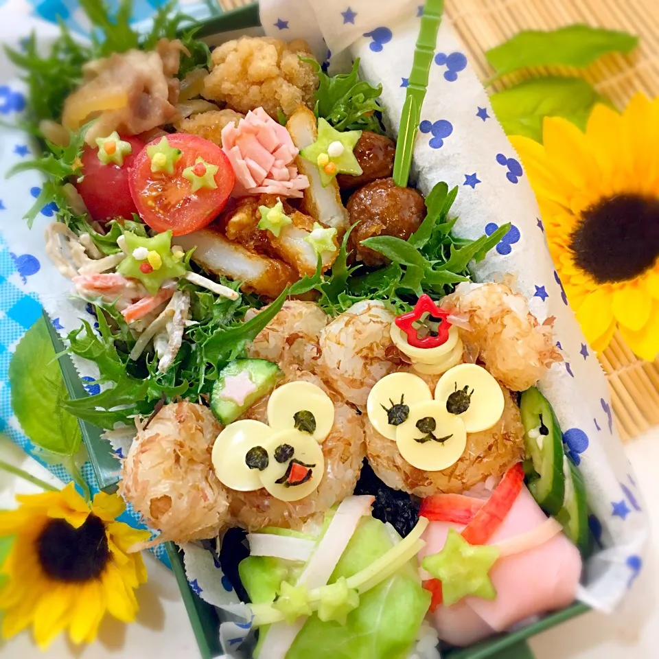 Snapdishの料理写真:七夕🎋ダッフィーʕ•ᴥ•ʔシェリーメイ|せいこさん