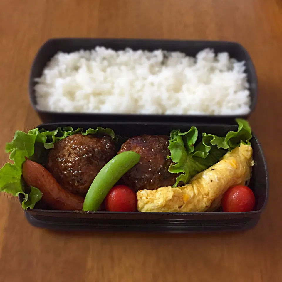 ハンバーグ弁当#ハンバーグ #オベンタグラム #お弁当|ゆかりさん