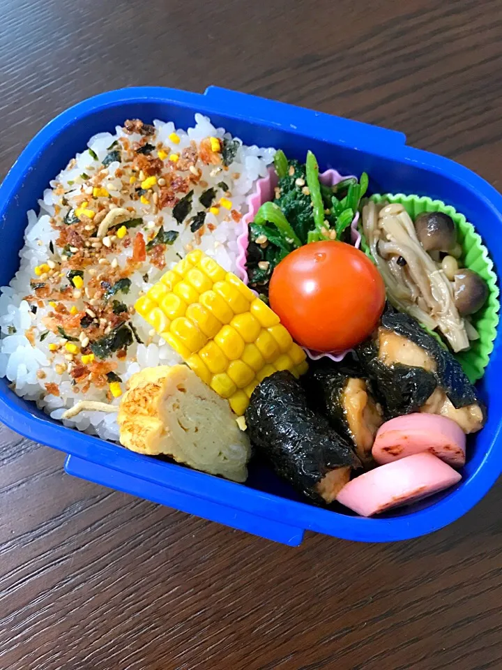 Snapdishの料理写真:鶏肉の磯部焼き弁当|kiicoさん