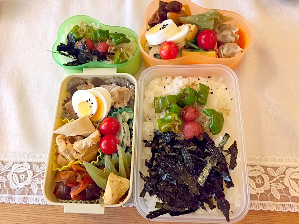 息子と私のお弁当🍱シュウマイ弁当|もなかさん