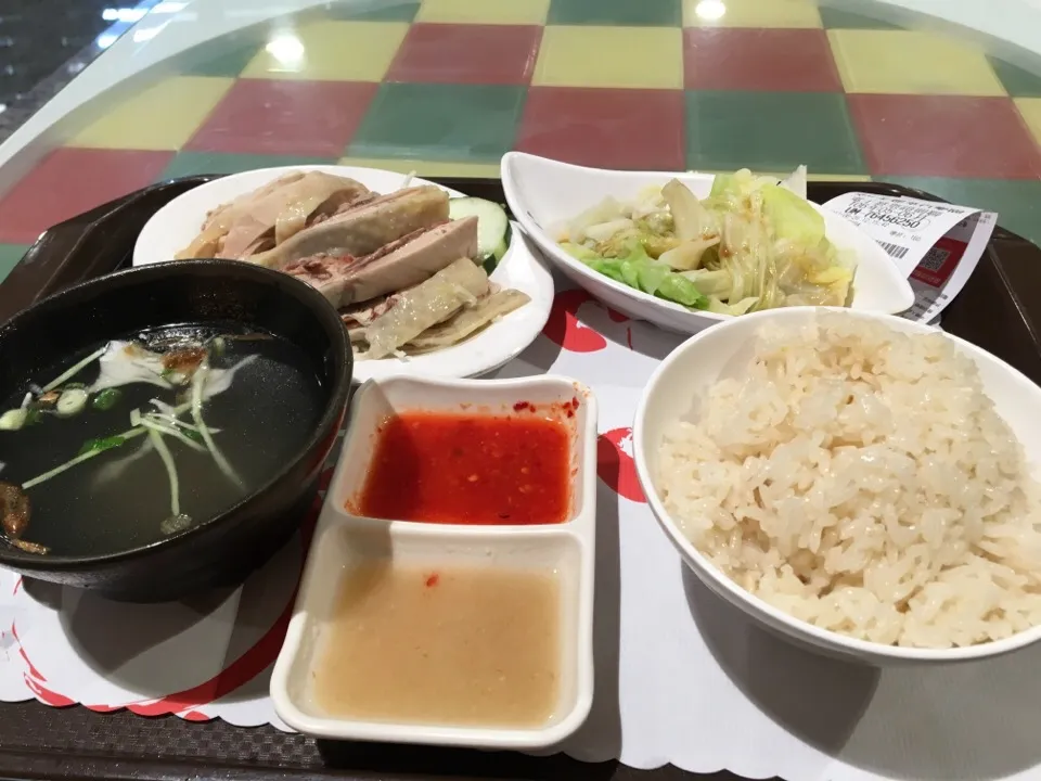 Snapdishの料理写真:海南雞飯套餐160元|PegaOさん