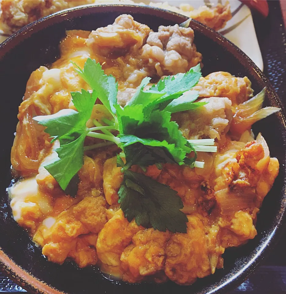 丸亀製麺 牛とじ丼|ビアンキさん