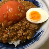 息子の胃袋わしづかみ「トマト丸ごとキーマカレー」#キーマカレー|Makiko☆さん