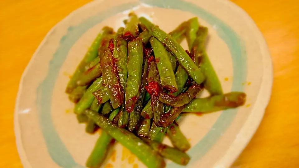 簡単！！いんげんの炒め物|こたろーさん