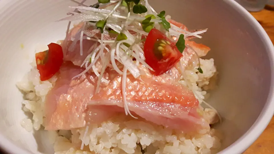 金目鯛漬け丼☆|けんさん