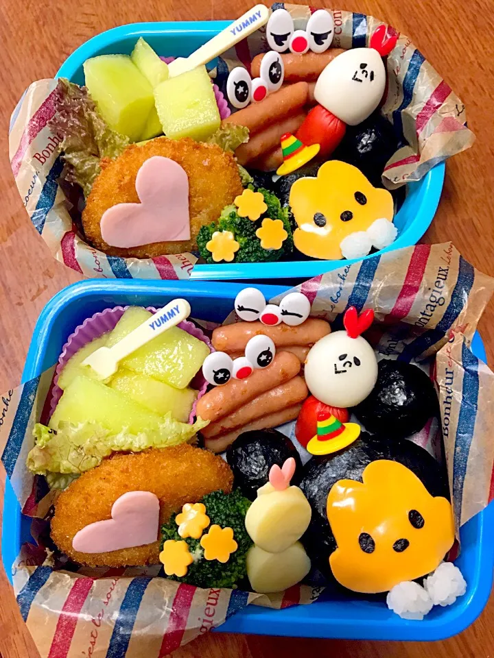 ツムツム ミッキー弁当♡|かなさん