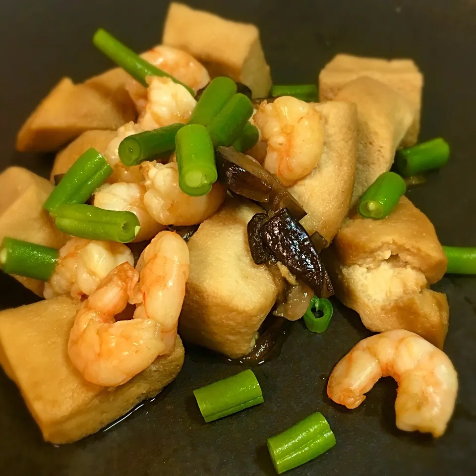 レンジで高野豆腐の煮物|志野さん