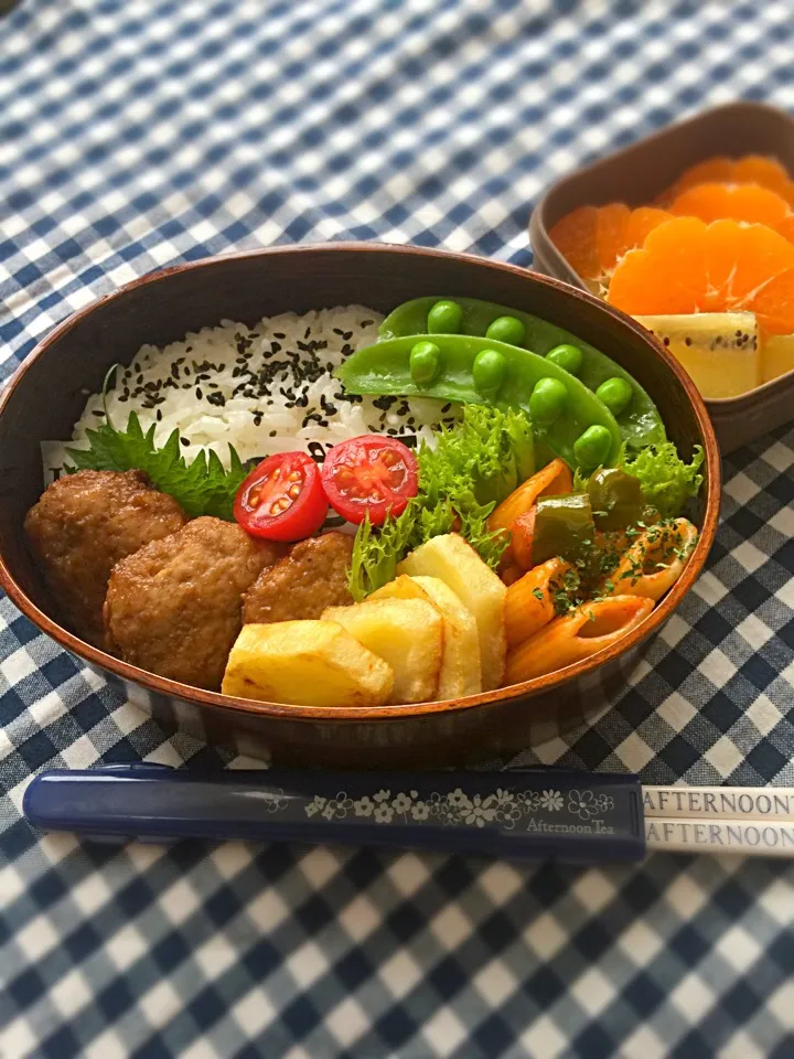 照り焼きハンバーグ弁当|NOWAさん