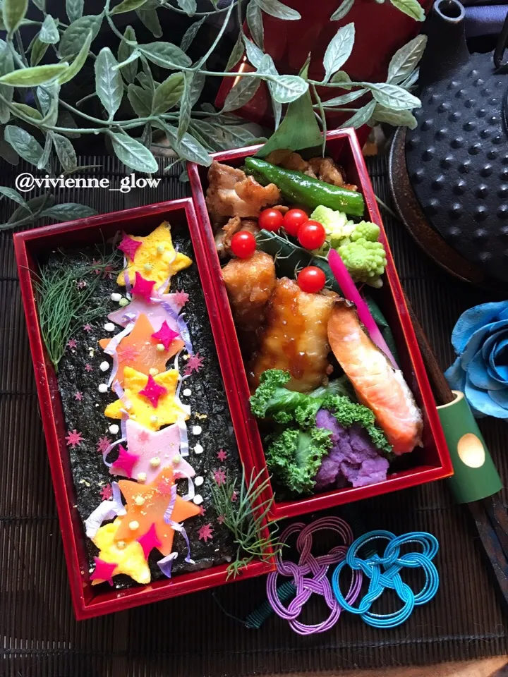 七夕 天の川弁当|vivienne_glowさん