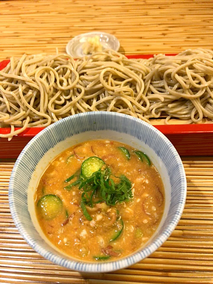 鯵の冷汁そば|流線形さん