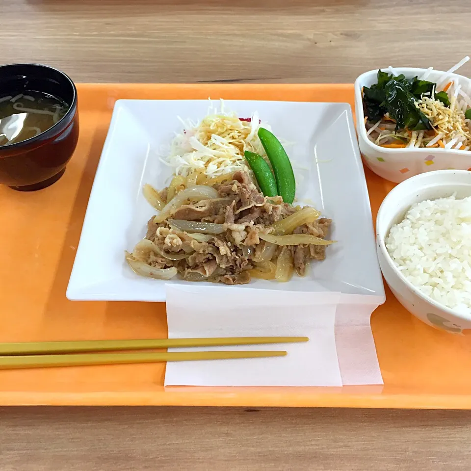 牛丼の具？みたいな、Ａ定食*\(^o^)/*|すかラインさん