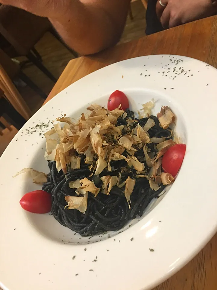 Squid ink spaghetti|Cehl Chiong Datuganさん