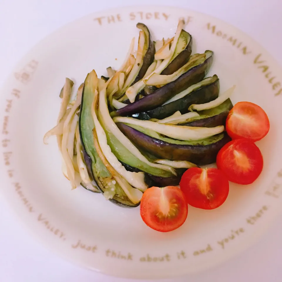 Eggplant with eringi mushroom sauté|Yukiさん