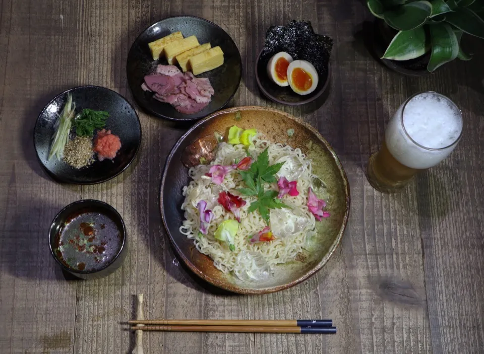 サッポロ一番塩ラーメン
冷しつけ麺風|sabu-hinataさん