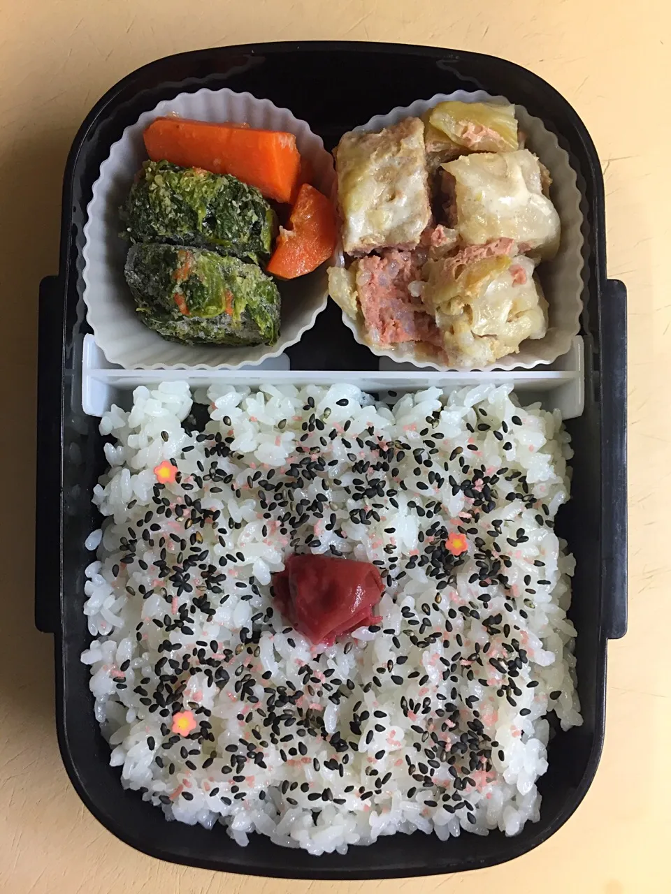 Snapdishの料理写真:お弁当／男子高校生|nayutaさん