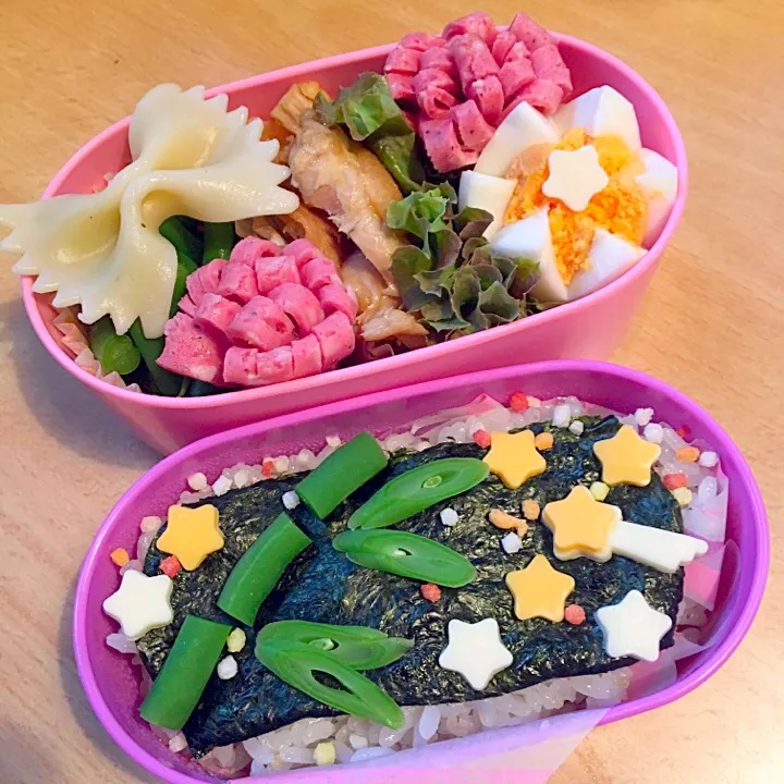 Snapdishの料理写真:七夕弁当🎋|matumotommさん