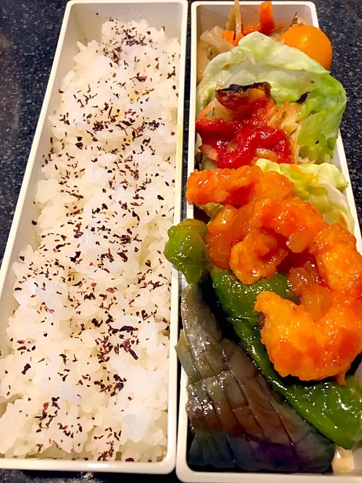 Snapdishの料理写真:息子のお弁当🍱|シュトママさん