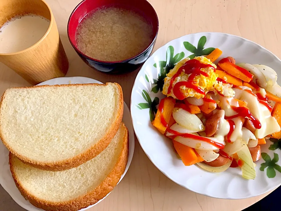 6月28日朝食兼昼食|ばぁさんさん