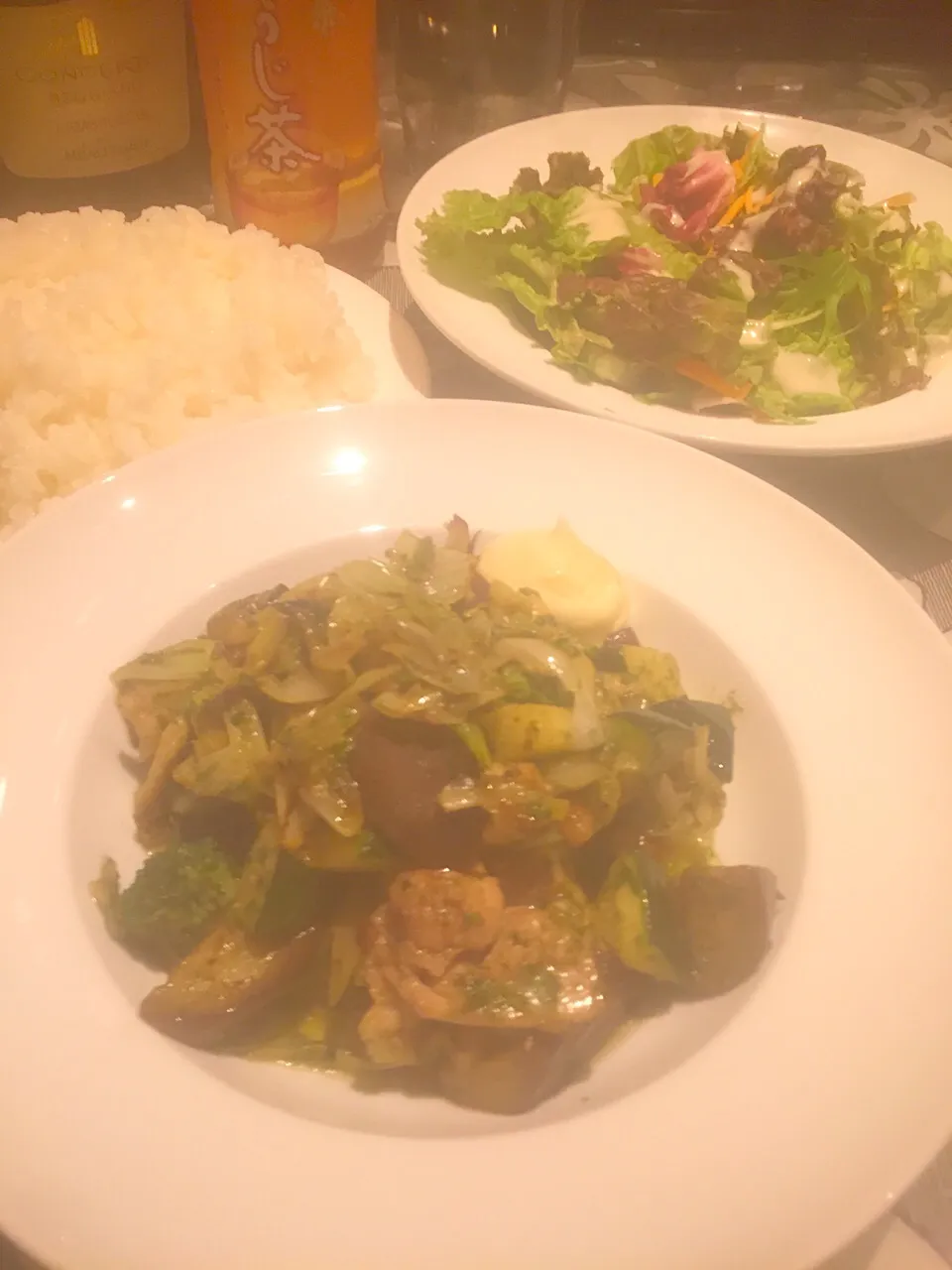 鶏肉と野菜のジェノベーゼ炒め(^^)|basilさん