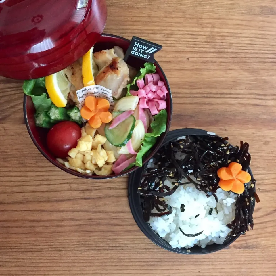 Snapdishの料理写真:6/27 お弁当🍱|カタツムリさん