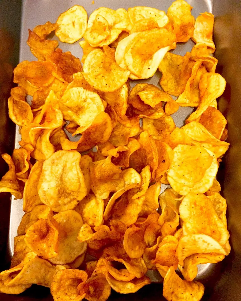 homeade potato chips|Jessie Shareさん