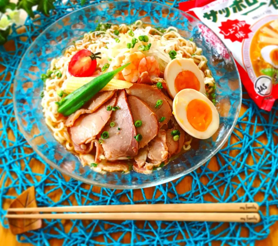 夏だ！冷やしだ！具沢山冷やしラーメン♪|mikiteeee52さん