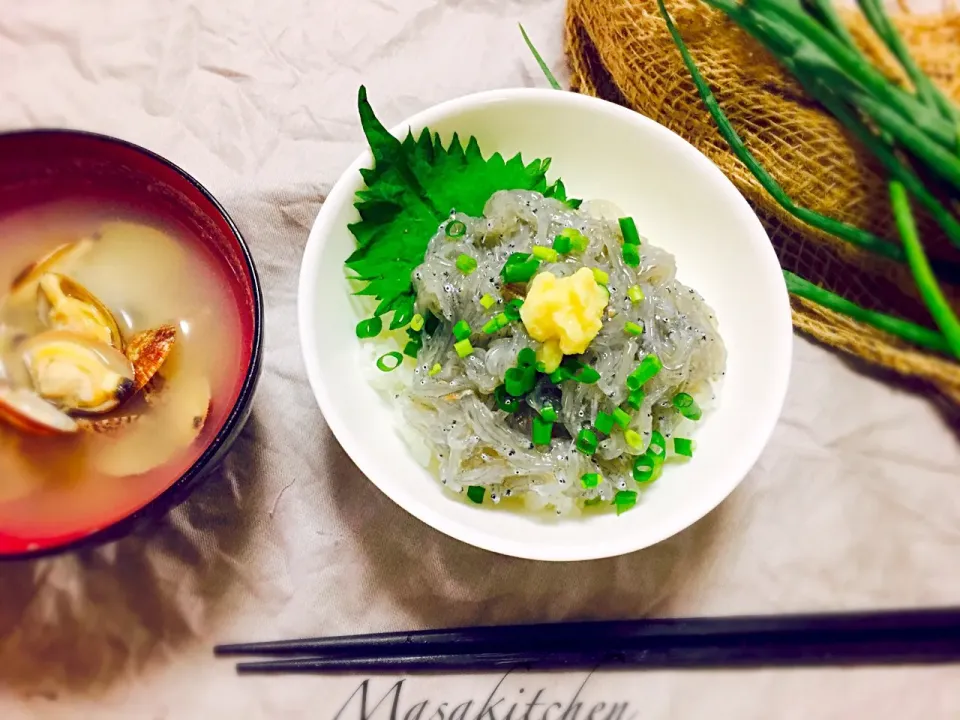 Raw whitebait bowl|Masakiさん