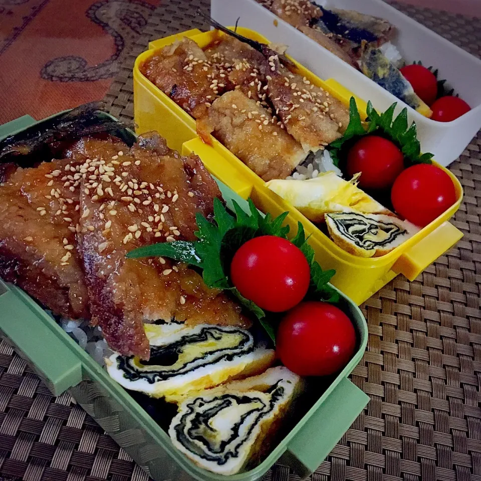 #お昼ご飯 #卵焼き #お弁当 

6.29 今日のお弁当🍱🍱🍱
秋刀魚の蒲焼き〜🐟|renharuruさん