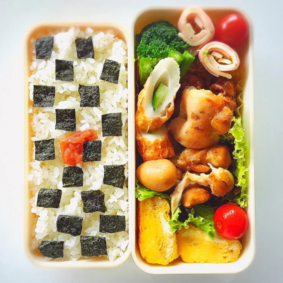 Snapdishの料理写真:お弁当🍱 (๑˃̵ᴗ˂̵)و|bamazooさん