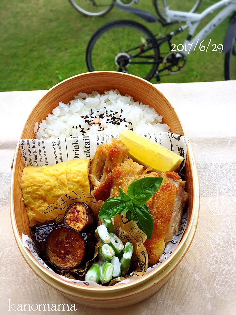 息子弁当♪鶏の塩レモンバター〜〜|ゆきさん