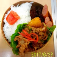 Snapdishの料理写真:今日のお弁当◡̈⃝|shijuさん