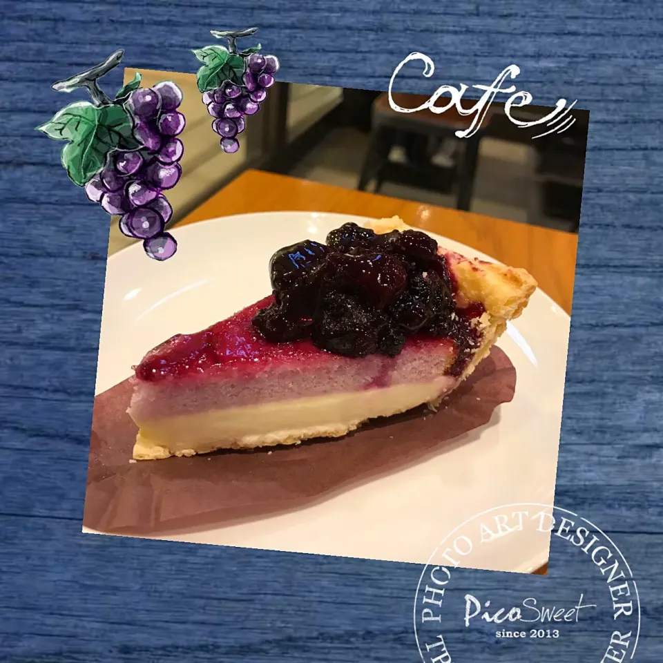 Blueberry No-Baked Cheesecake #starbucks #starbuckscoffee #picosweet|ModischStudioさん