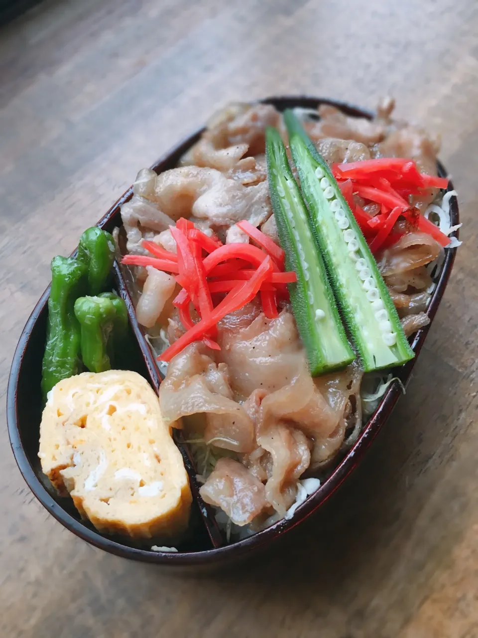 今日のお弁当
・豚丼|akiさん