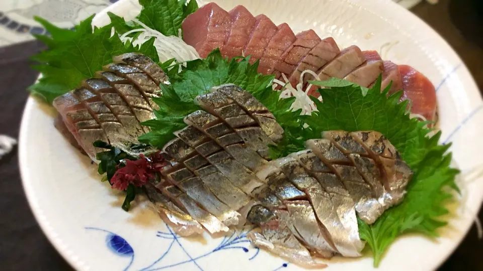 今宵の、アテはお刺身🐟🍶😋|アライさんさん