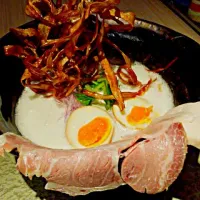 Snapdishの料理写真:鶏soba 白湯|きょんさん