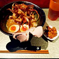 Snapdishの料理写真:煮干しラーメン|きょんさん