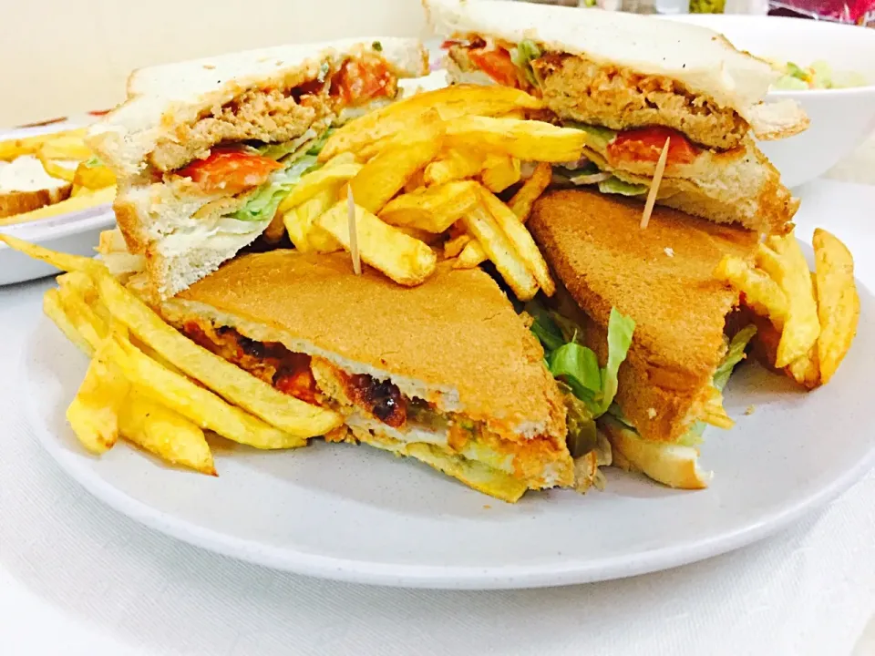 Club sandwich|Fatima Sameena Sharifさん